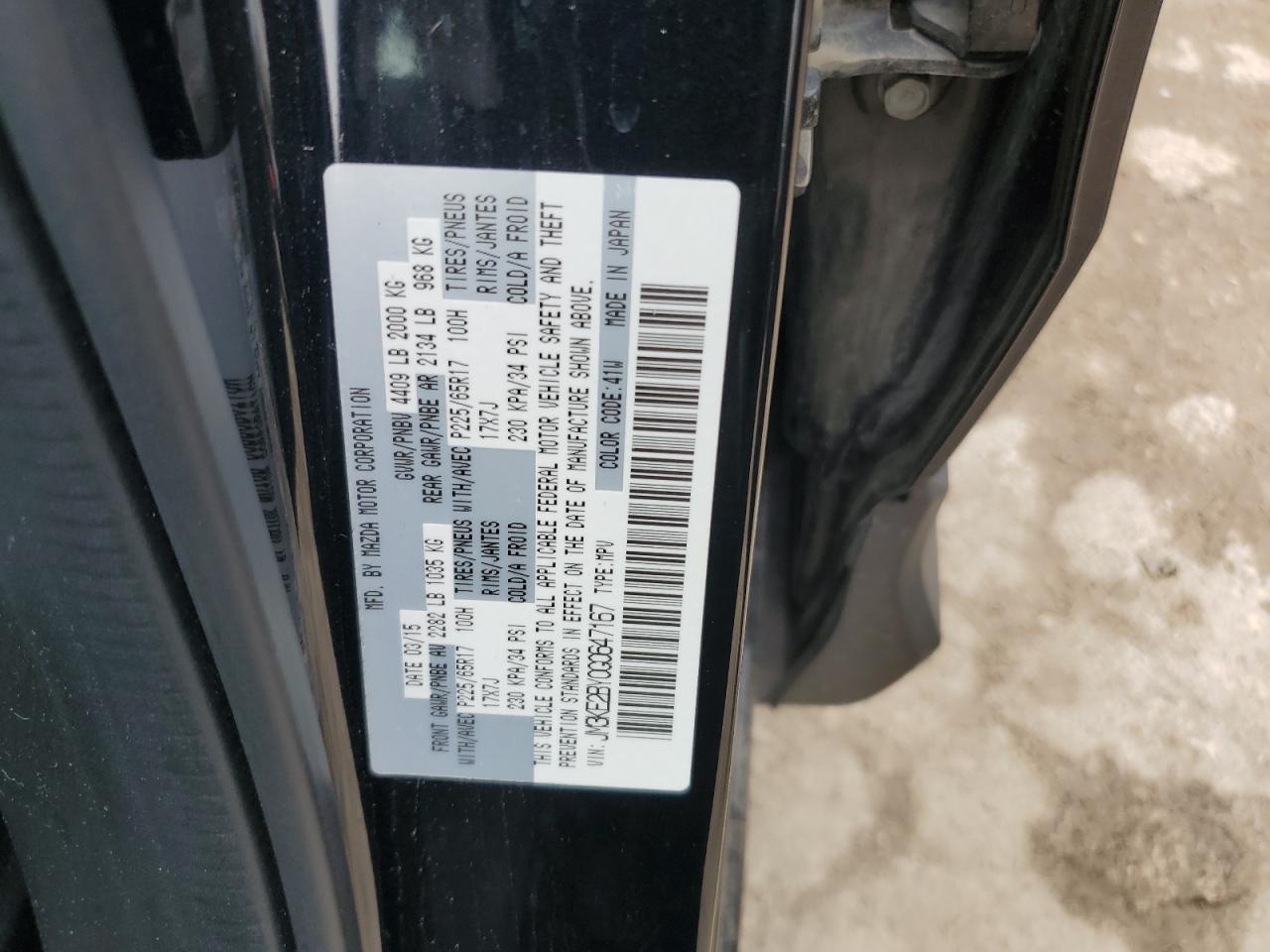 2016 MAZDA CX-5
