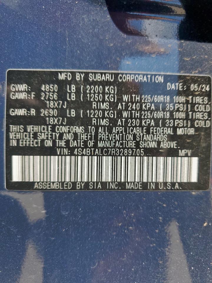 2024 SUBARU Outback