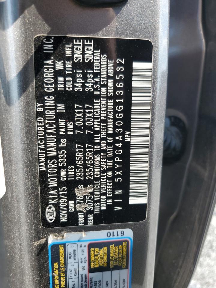2016 KIA SORENTO