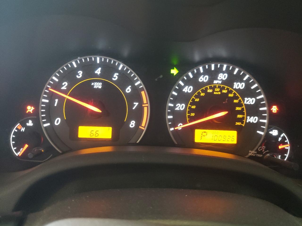 2010 TOYOTA COROLLA