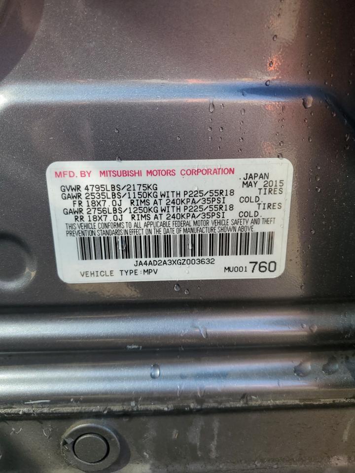 2016 MITSUBISHI outlander