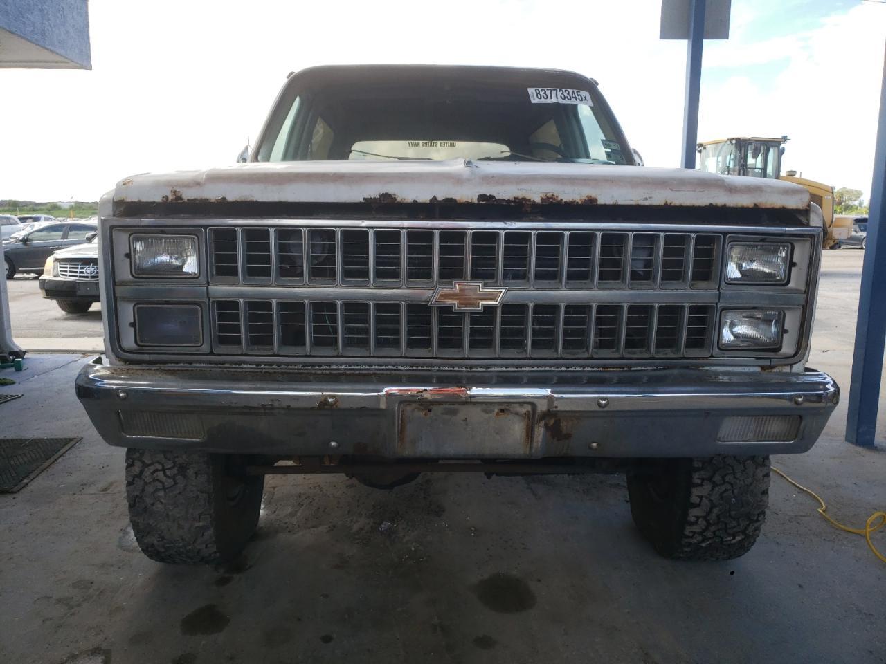 1982 CHEVROLET BLAZER