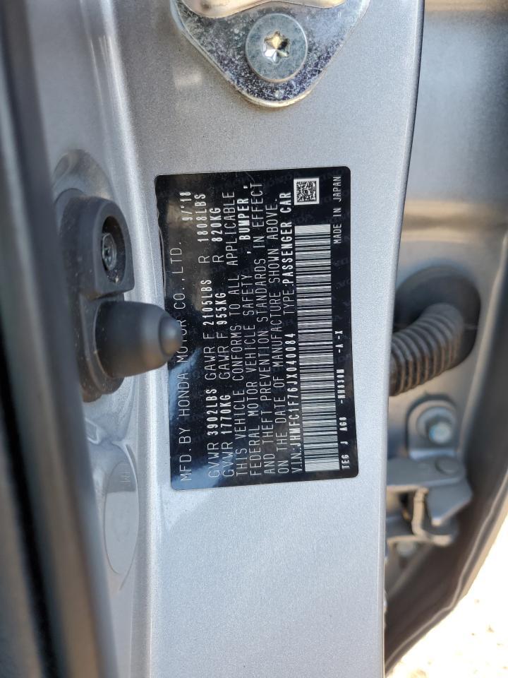 2018 HONDA CIVIC