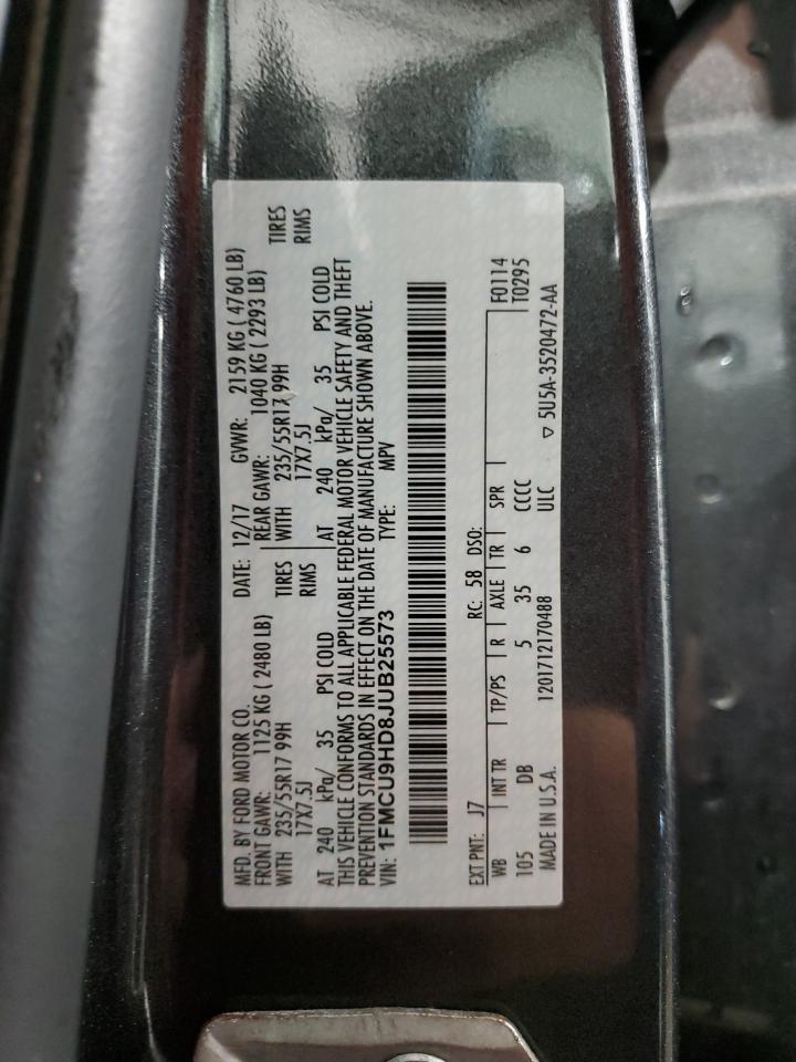2018 FORD ESCAPE