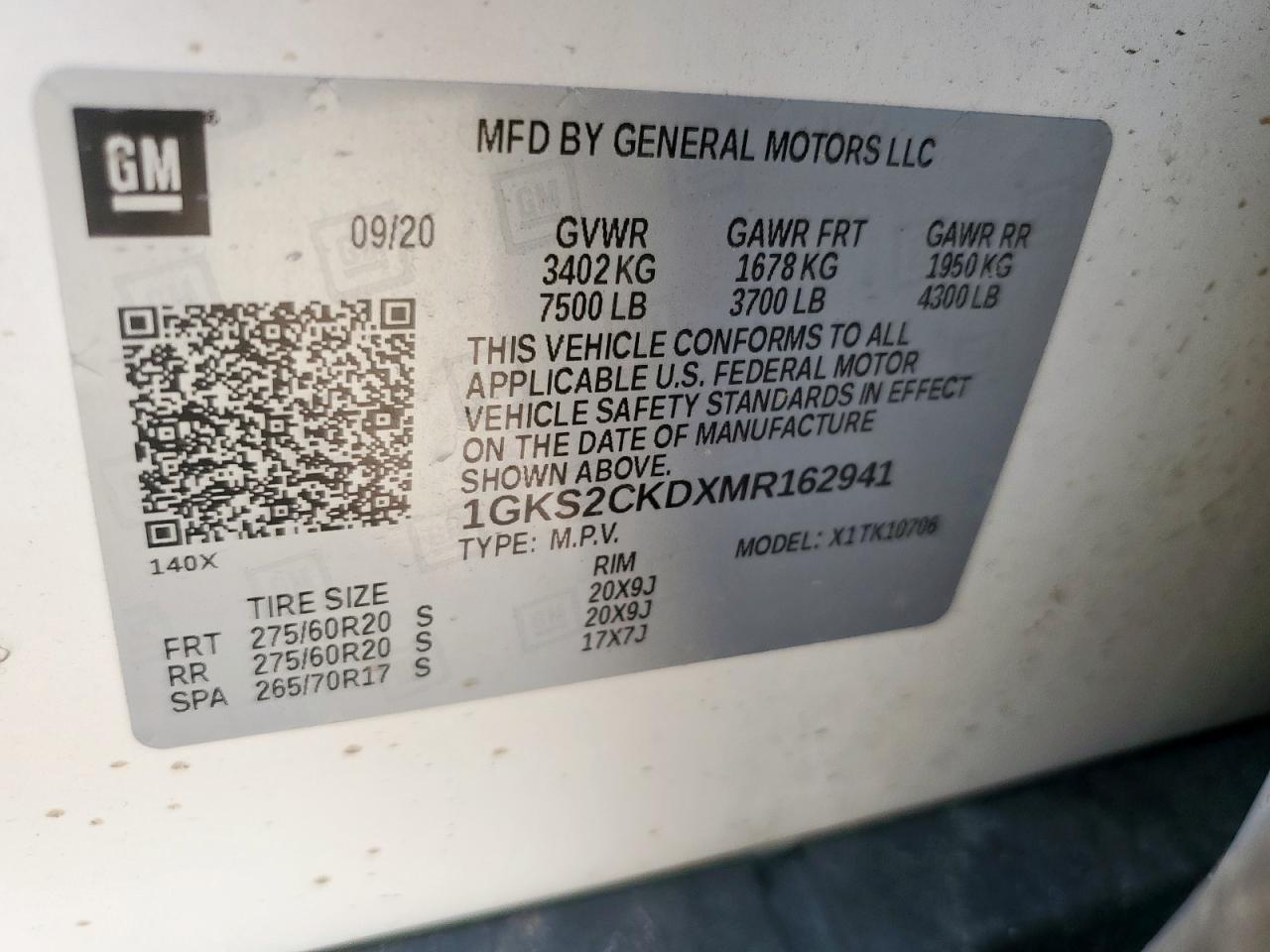2021 GMC Yukon