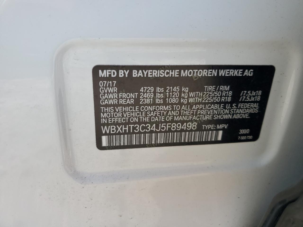 2018 BMW X1