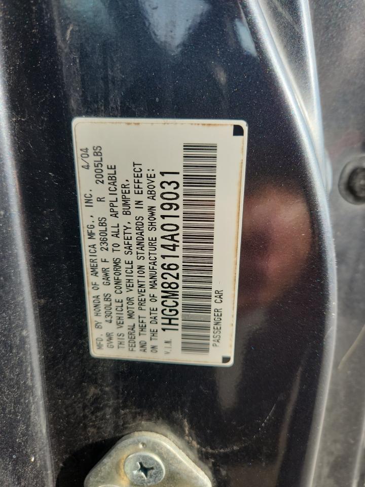 2004 HONDA ACCORD