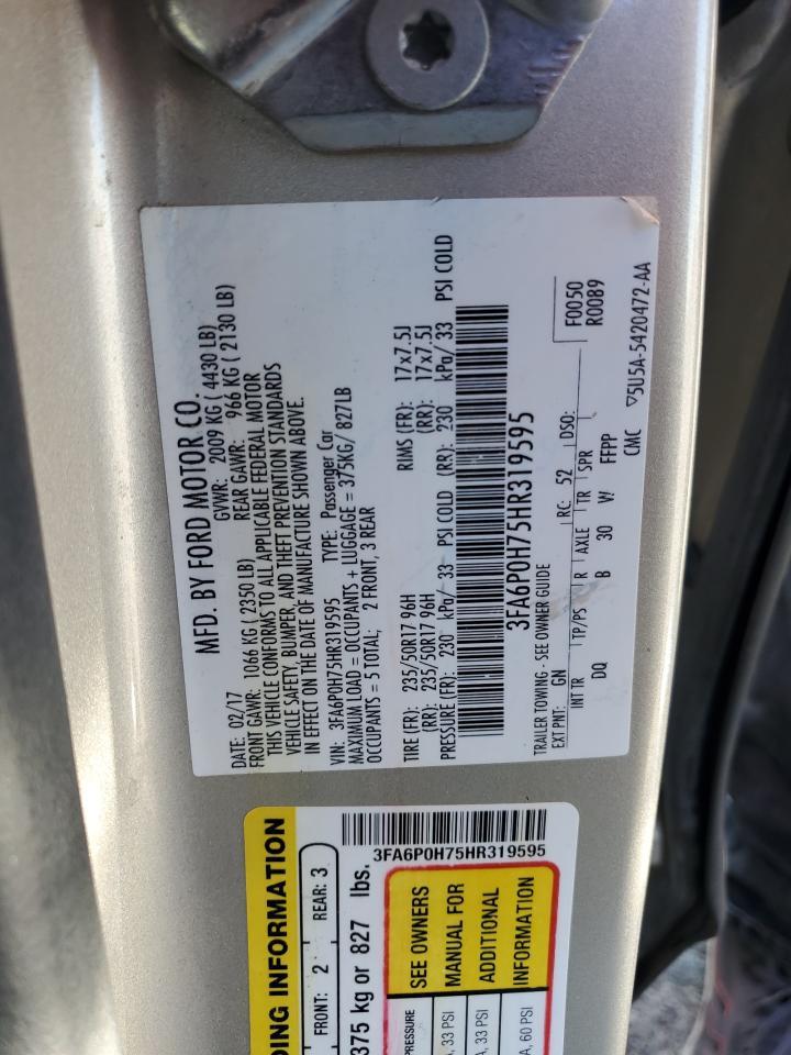 2017 FORD FUSION