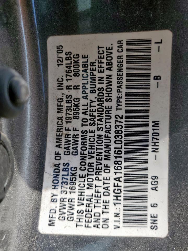 2006 HONDA CIVIC