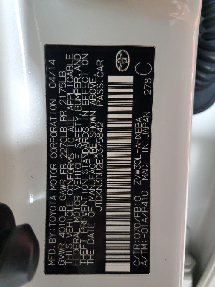 2014 TOYOTA PRIUS