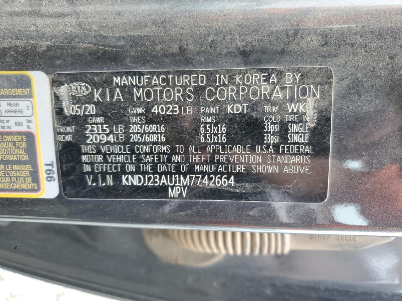 2021 KIA SOUL