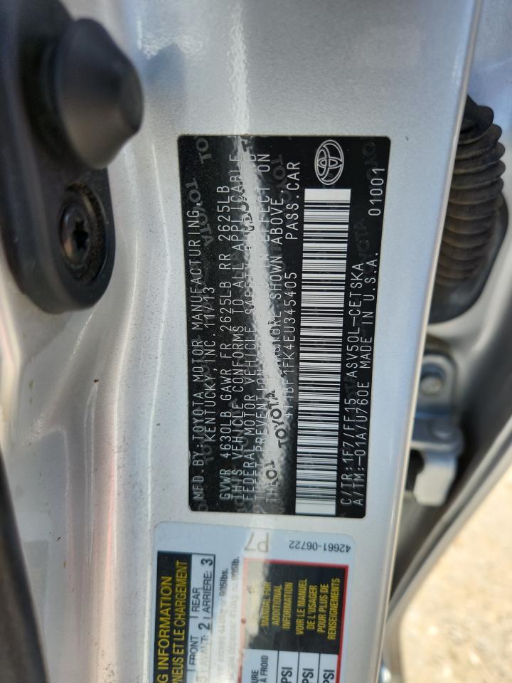 2014 TOYOTA CAMRY