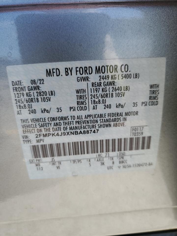 2022 FORD EDGE