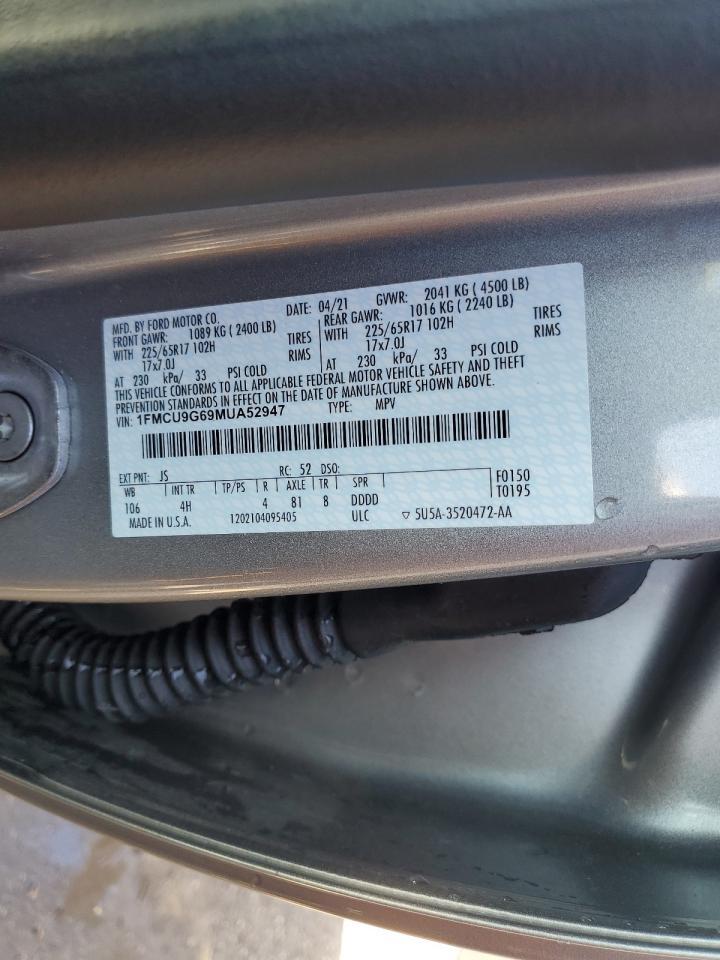 2021 FORD ESCAPE