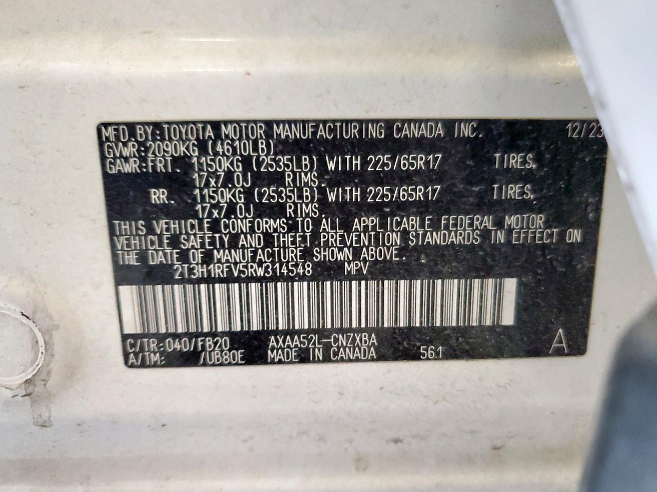 2024 TOYOTA RAV4