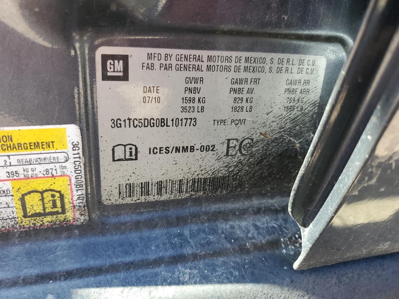 2011 CHEVROLET Aveo