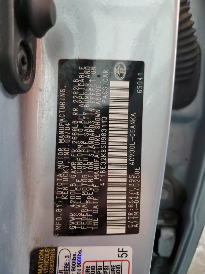 2005 TOYOTA CAMRY
