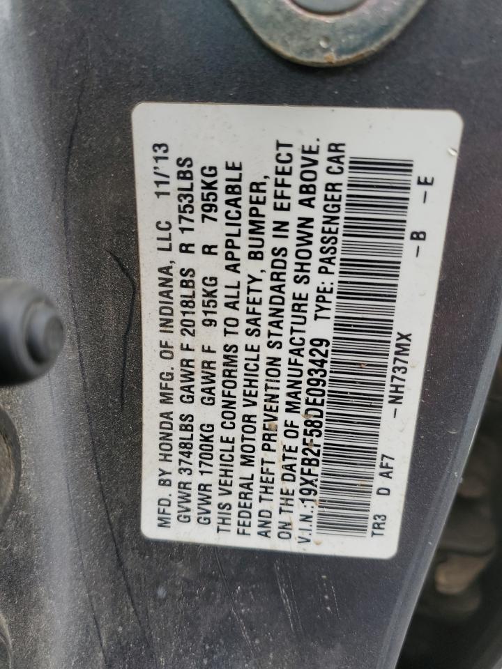 2013 HONDA CIVIC