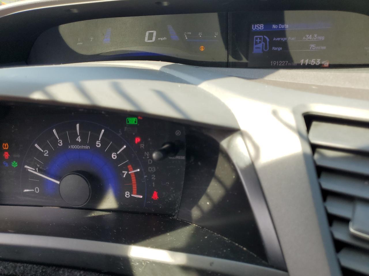 2012 HONDA CIVIC