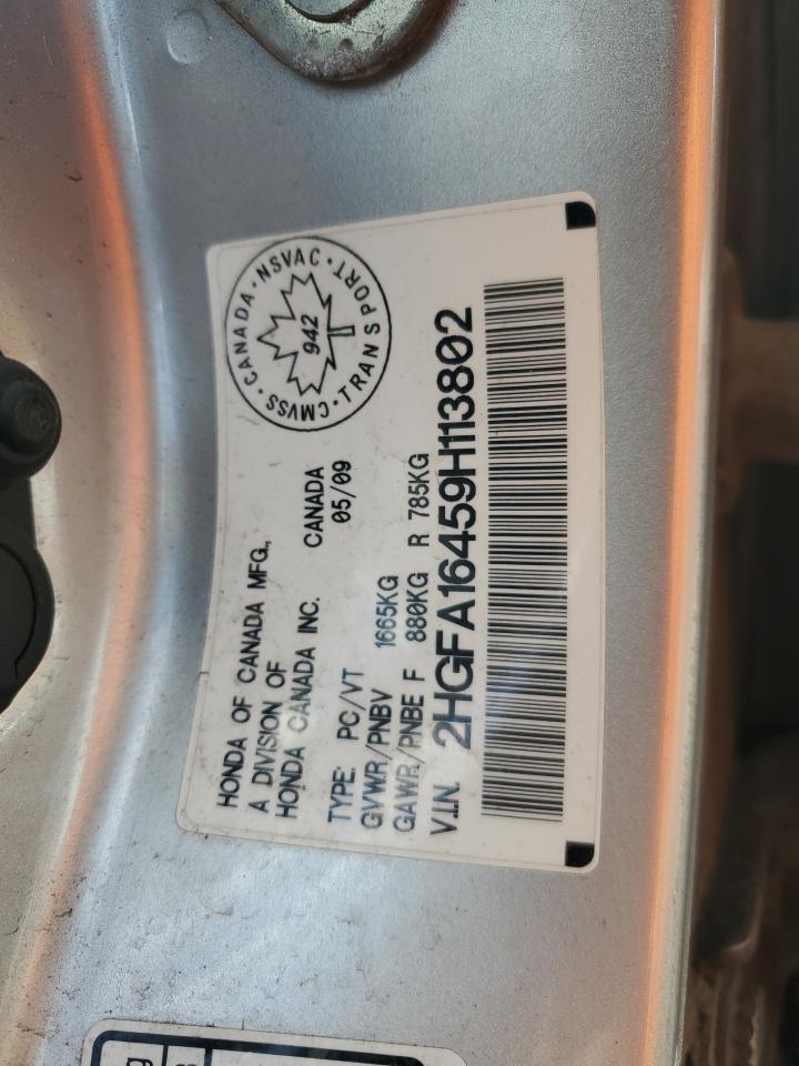 2009 HONDA CIVIC