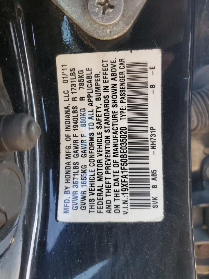 2011 HONDA CIVIC