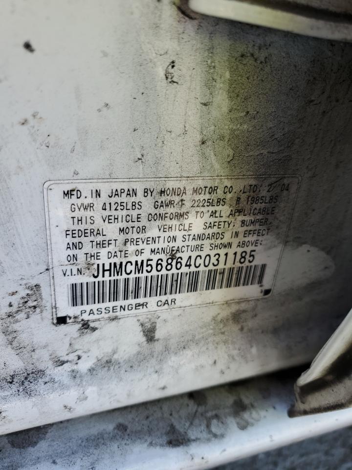 2004 HONDA ACCORD
