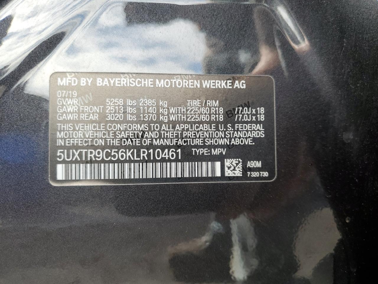 2019 BMW X3