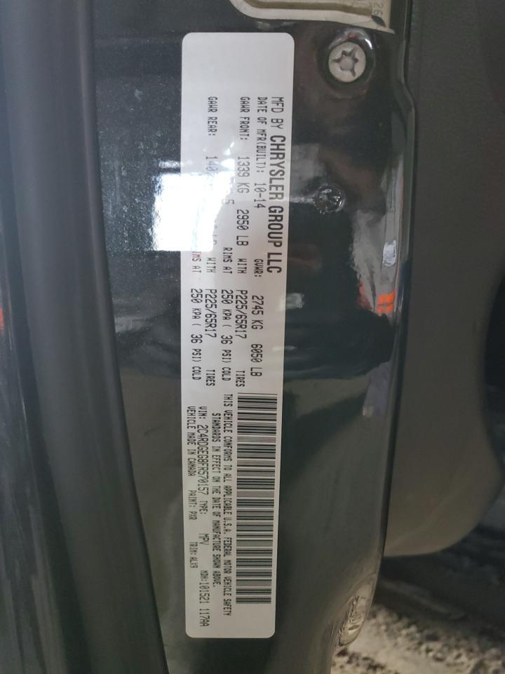 2015 DODGE GRAND CARAVAN