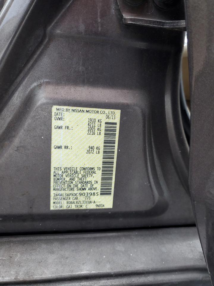 2013 NISSAN ALTIMA