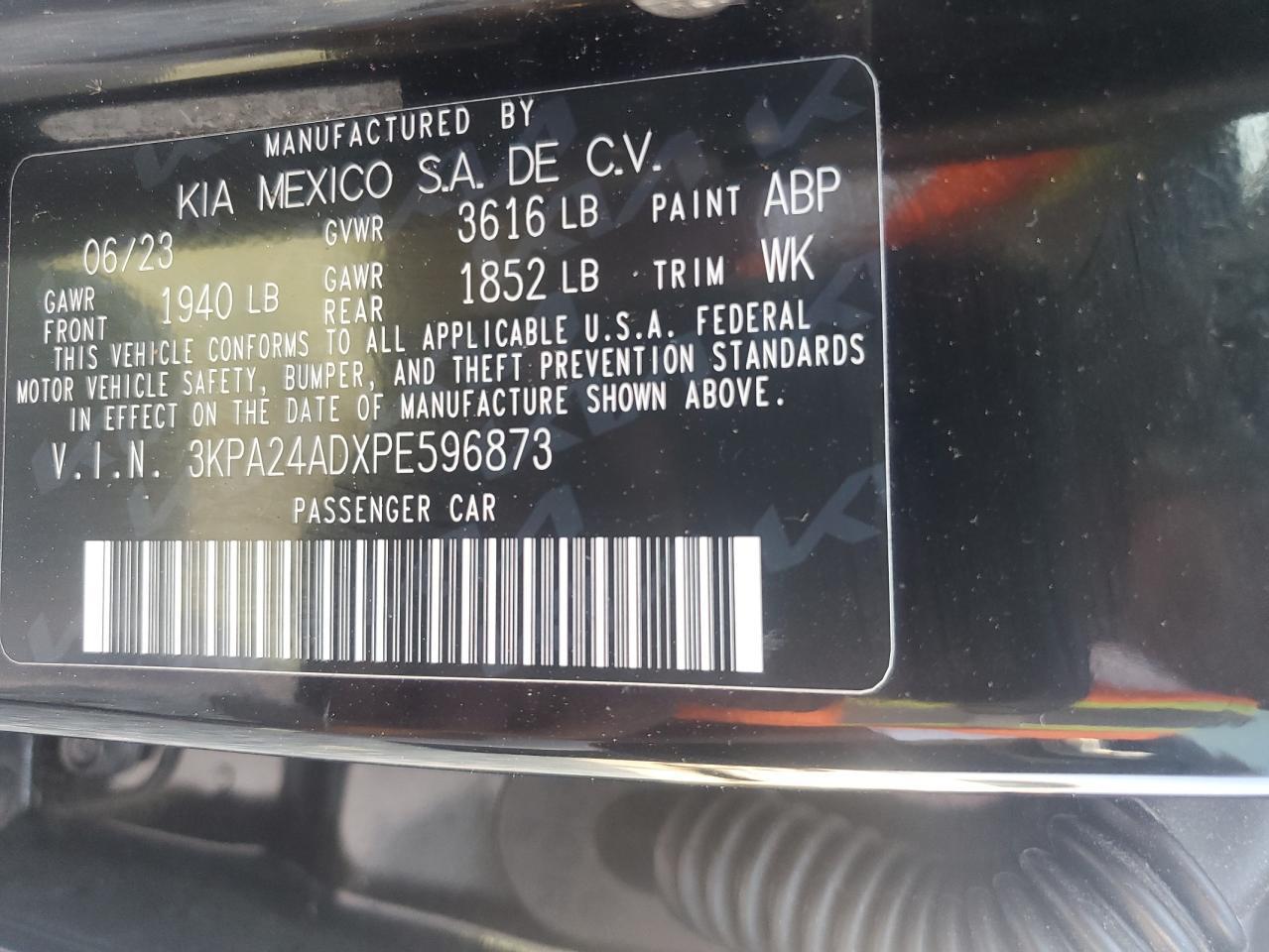 2023 KIA RIO