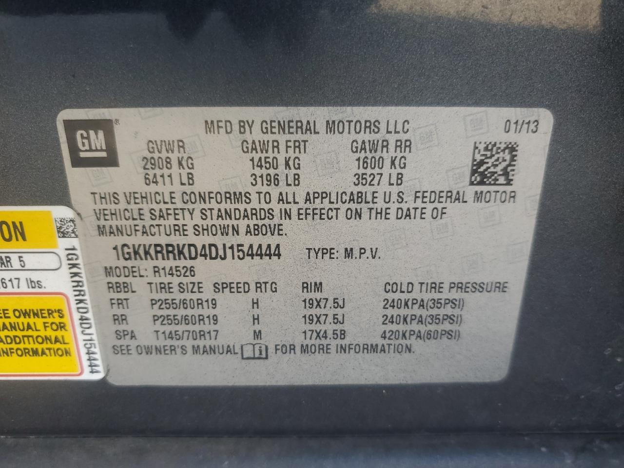 2013 GMC ACADIA
