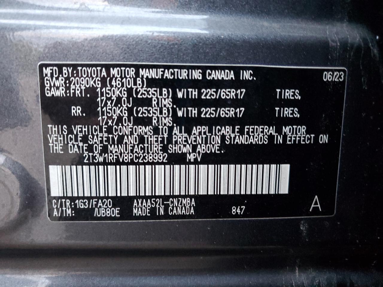 2023 TOYOTA RAV4