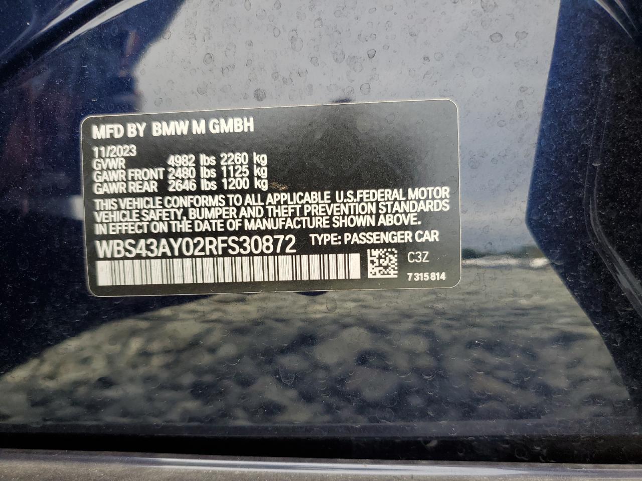 2024 BMW M3
