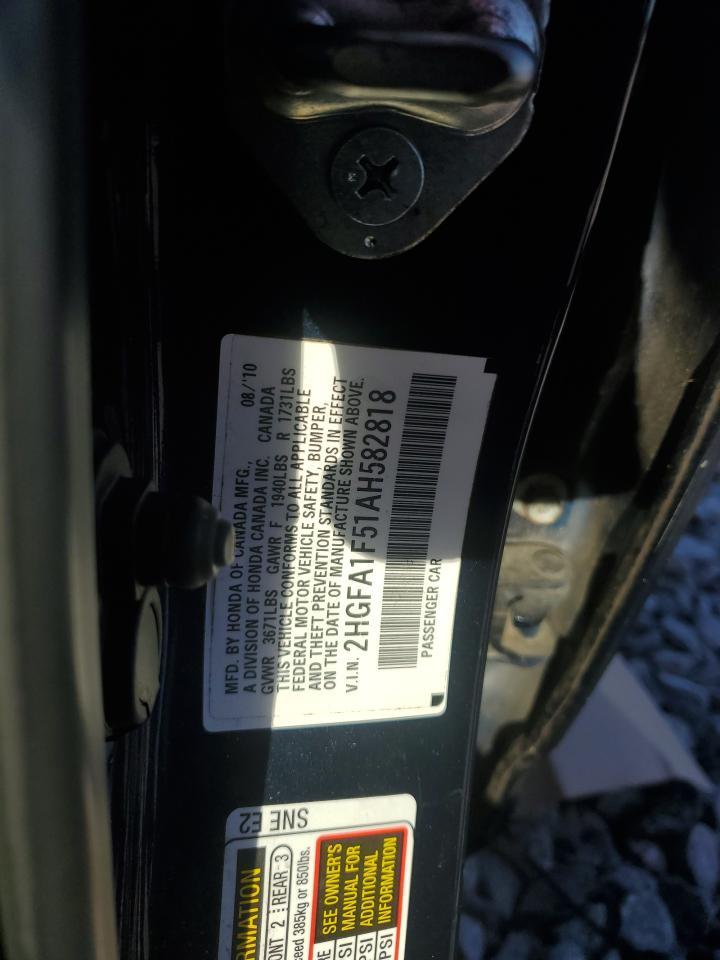 2010 HONDA CIVIC