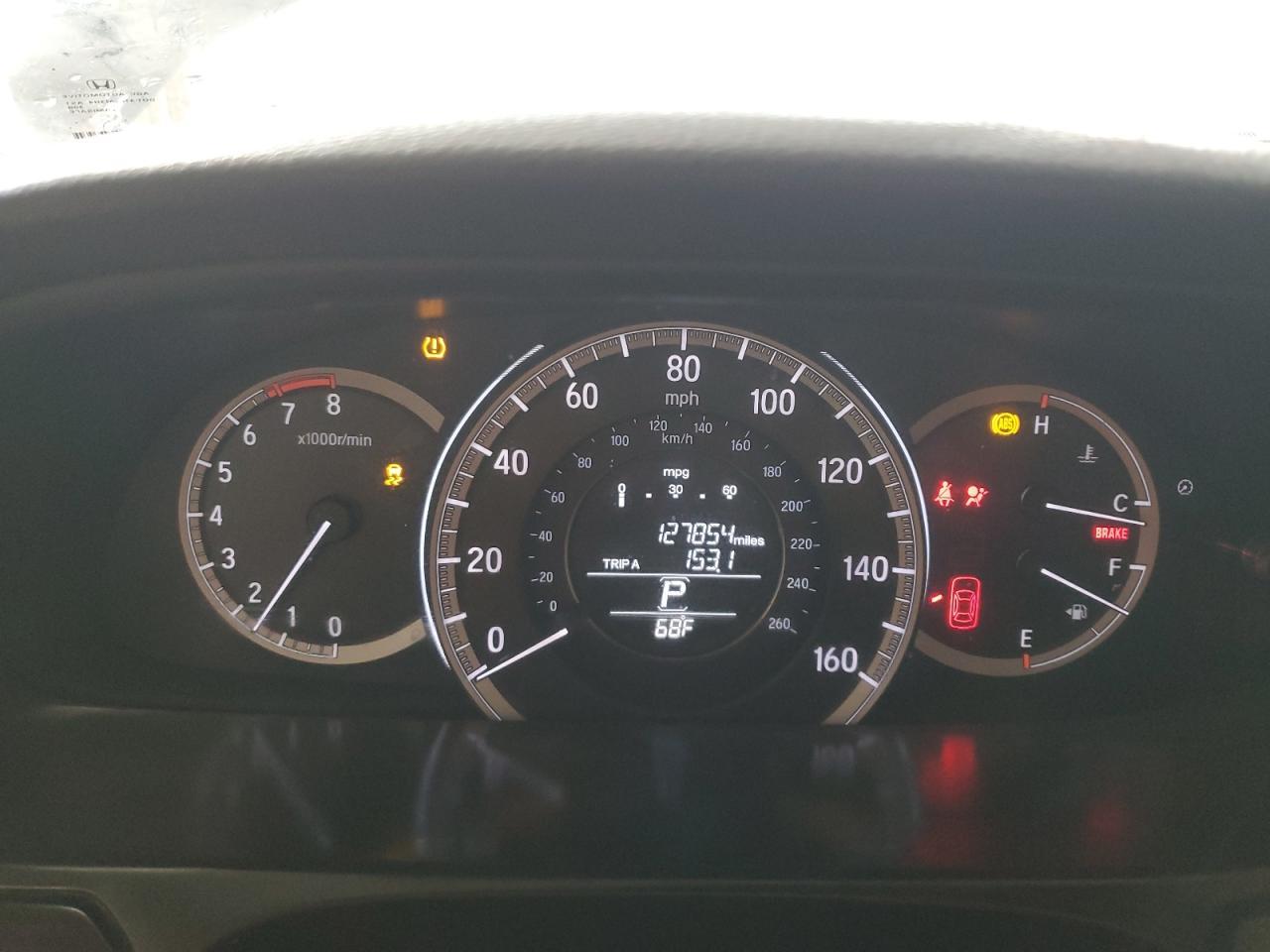 2017 HONDA ACCORD