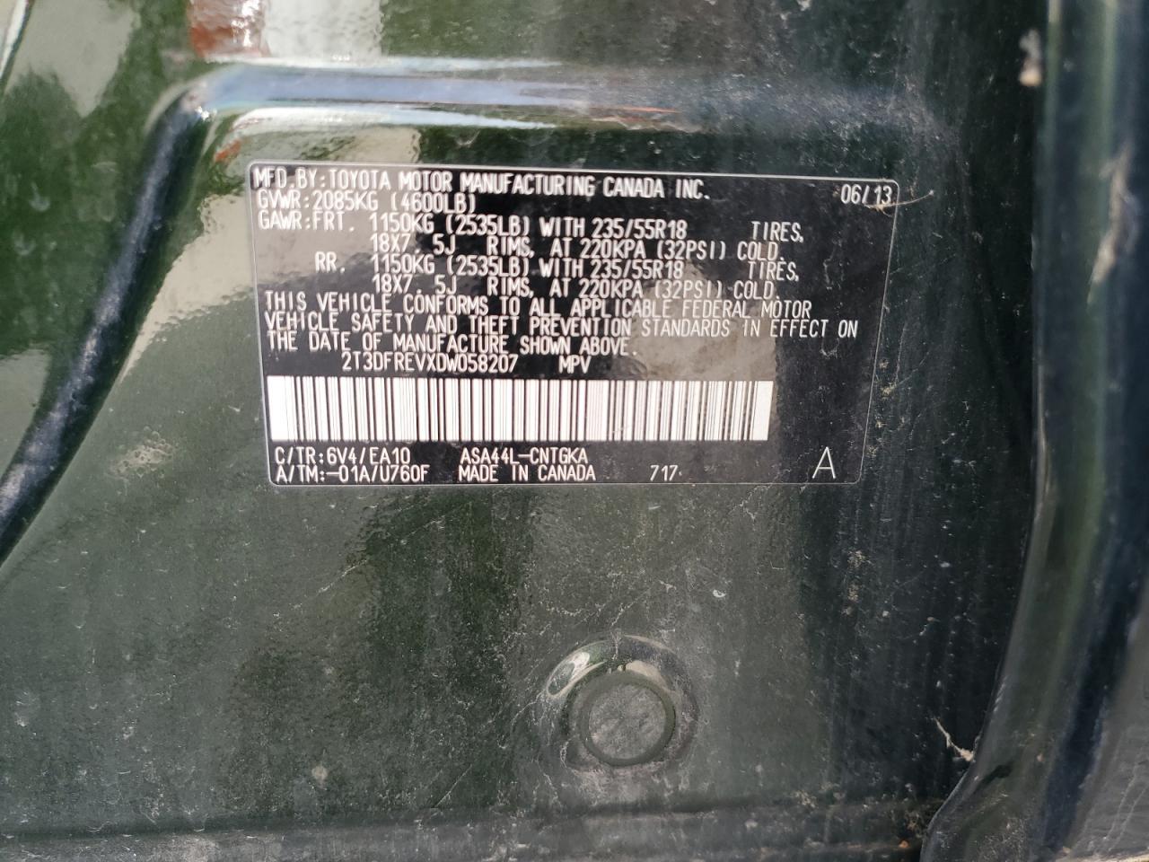 2013 TOYOTA RAV4