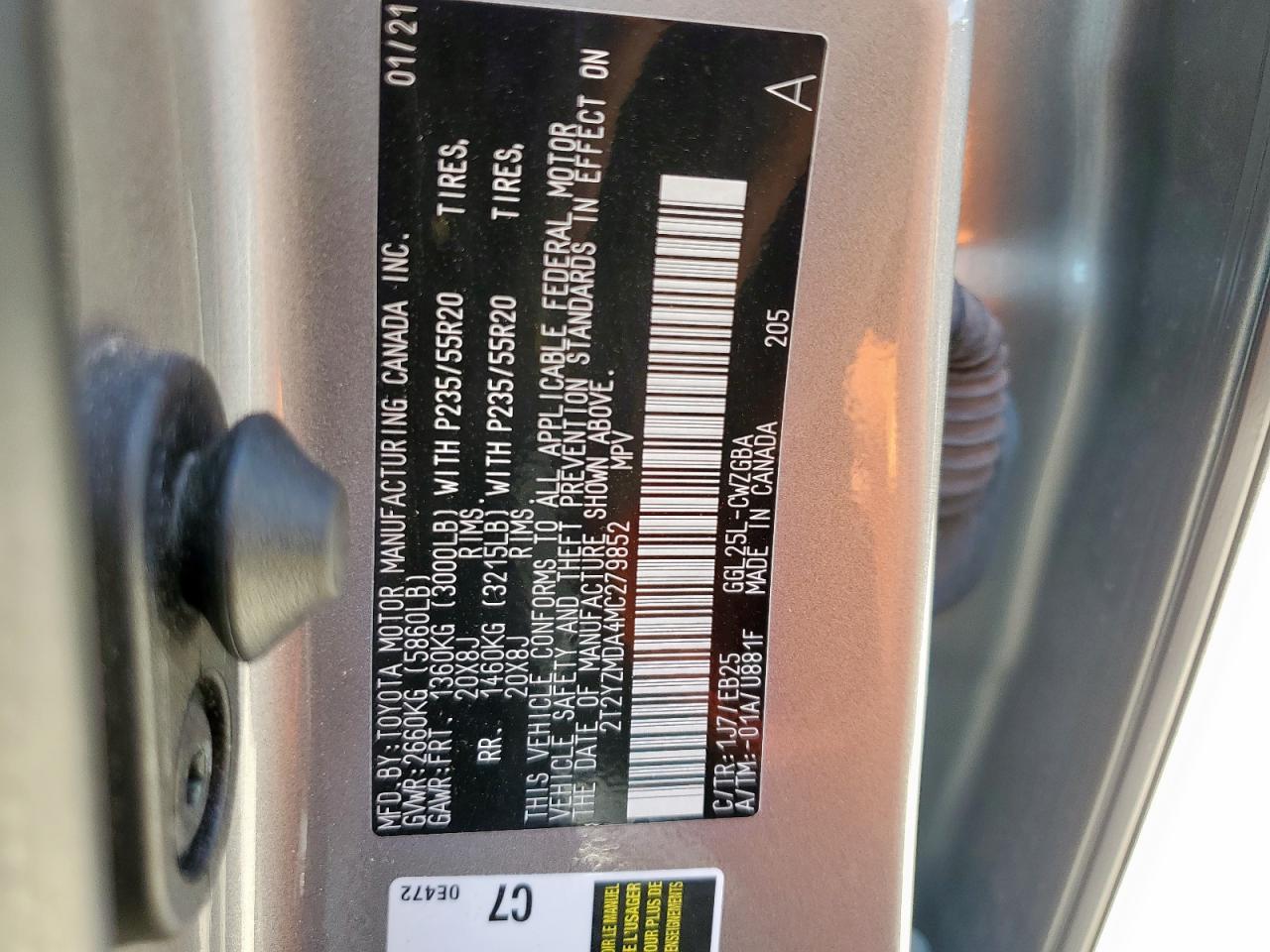 2021 LEXUS Rx