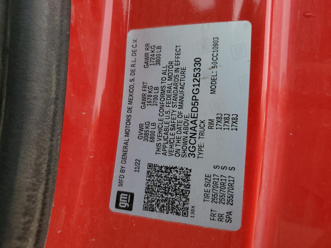 2023 CHEVROLET Silverado