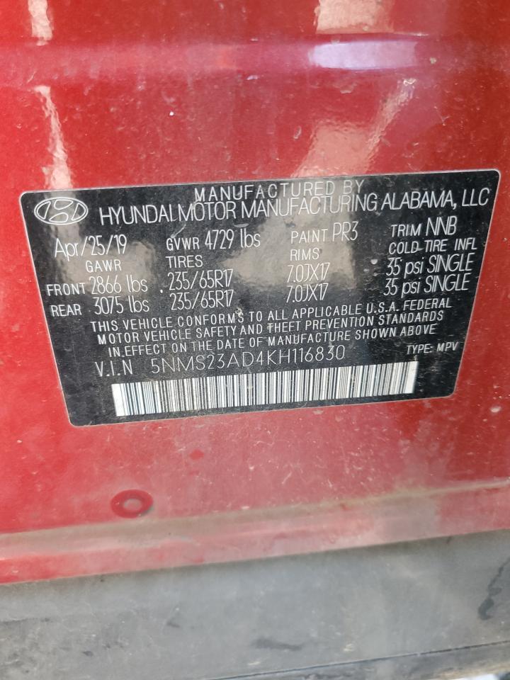 2019 HYUNDAI SANTA FE