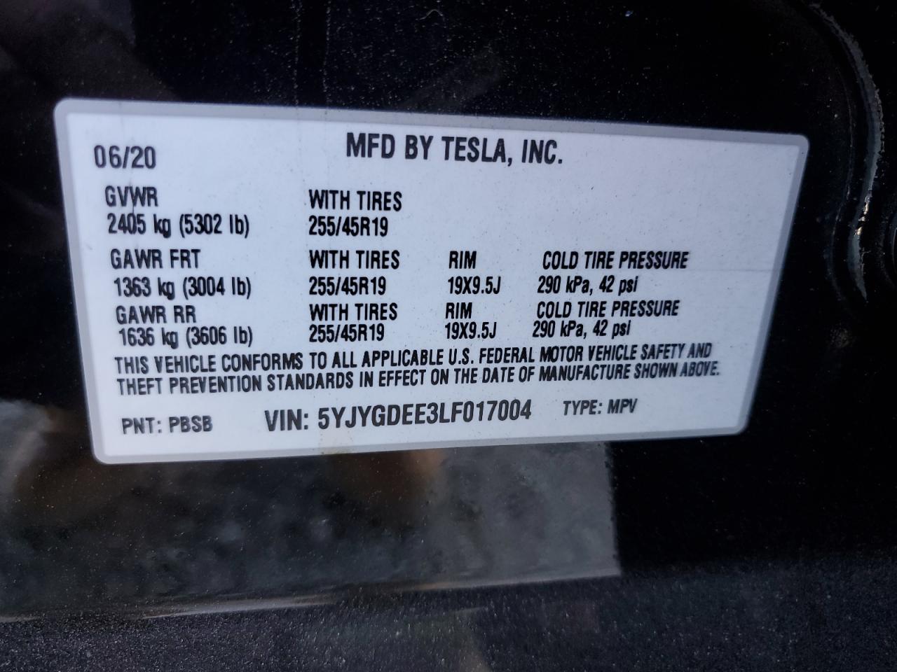 2022 TESLA MODEL Y