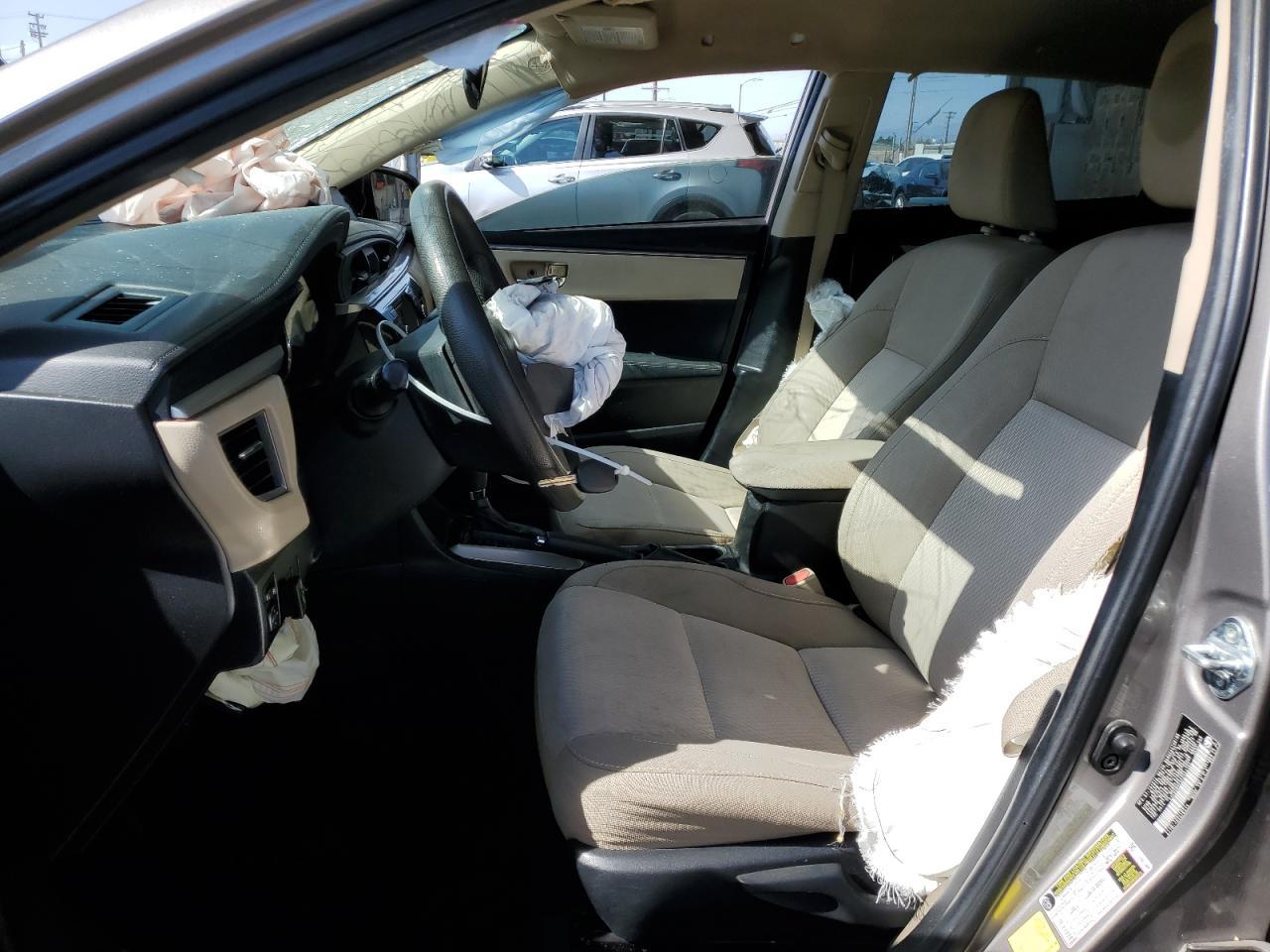 2015 TOYOTA COROLLA