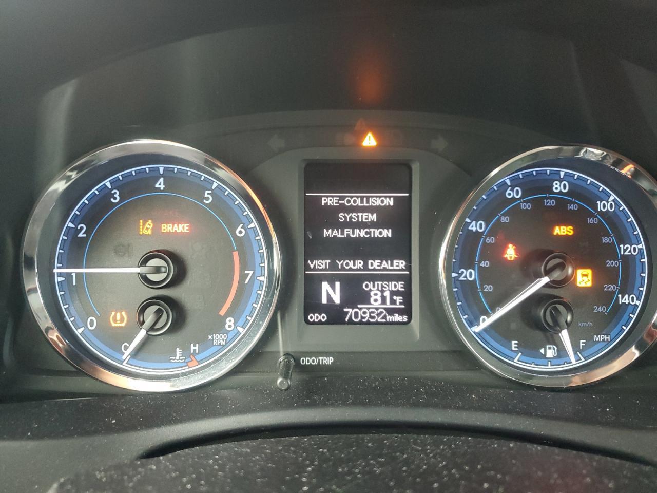 2019 TOYOTA COROLLA