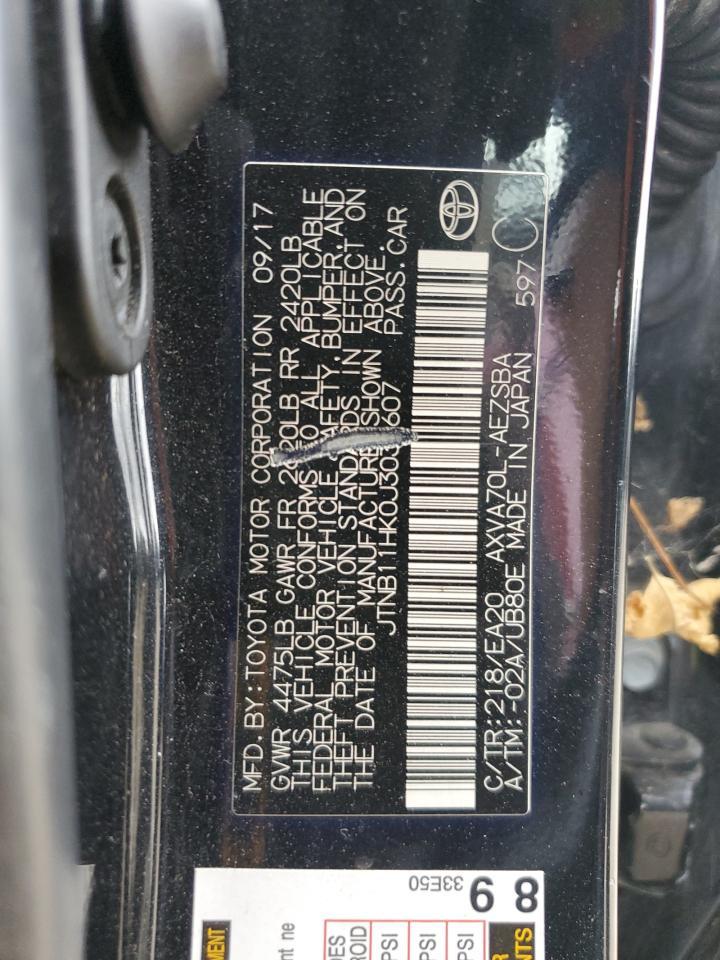 2018 TOYOTA CAMRY