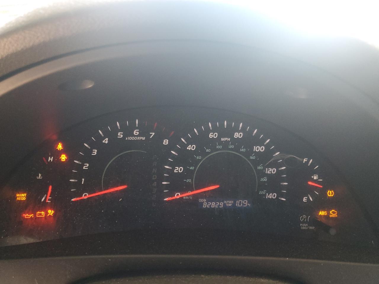 2009 TOYOTA CAMRY