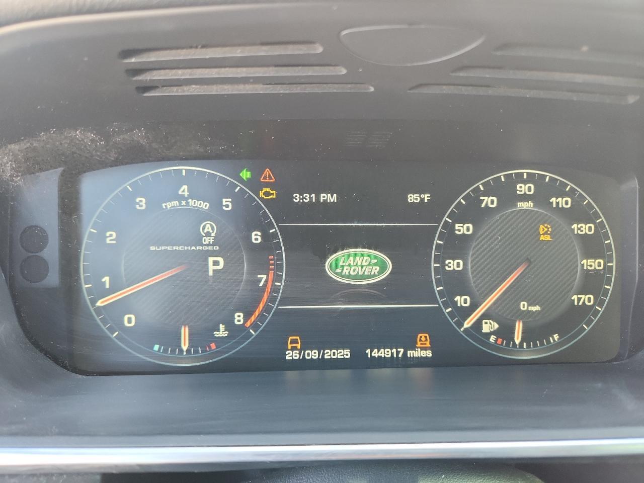 2016 LAND ROVER RANGE ROVER