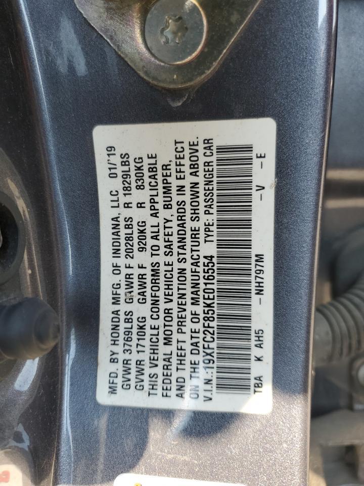 2019 HONDA CIVIC