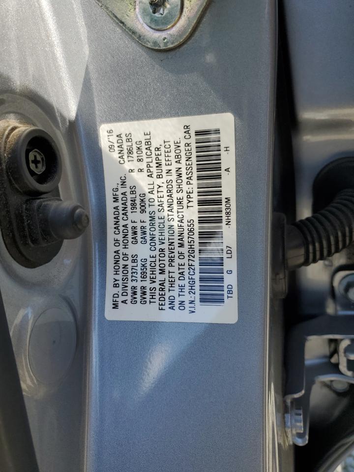 2016 HONDA CIVIC