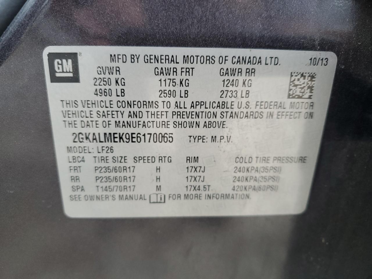 2014 GMC Terrain