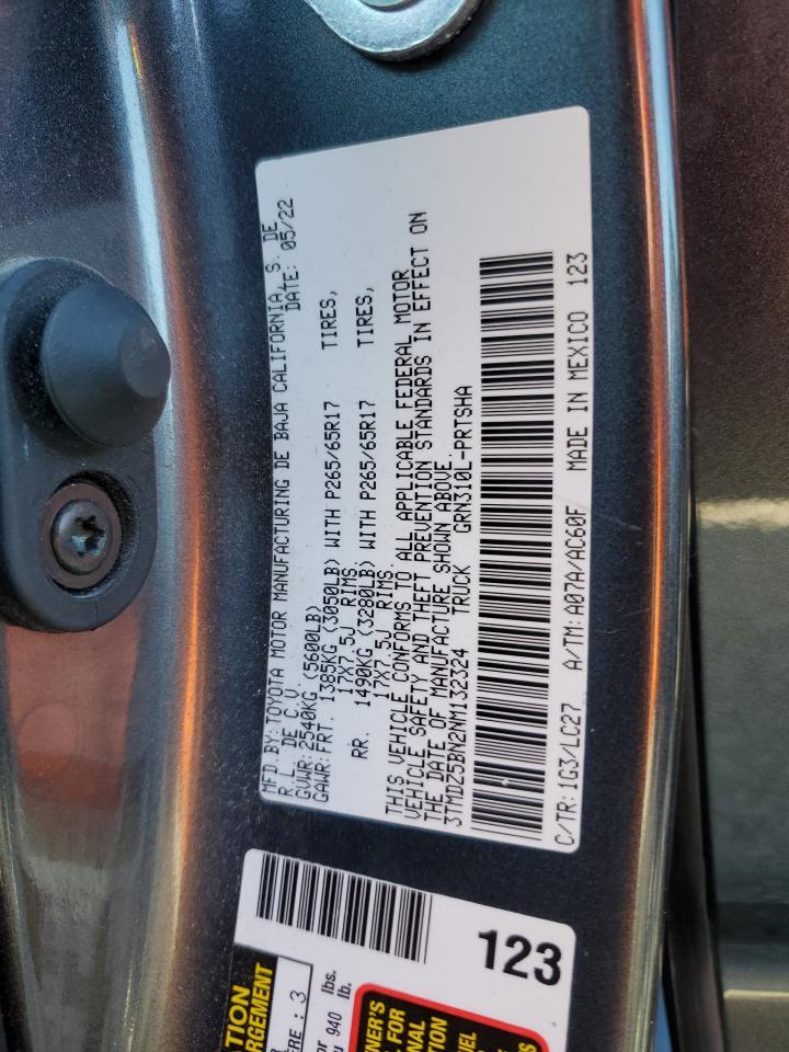 2022 TOYOTA TACOMA