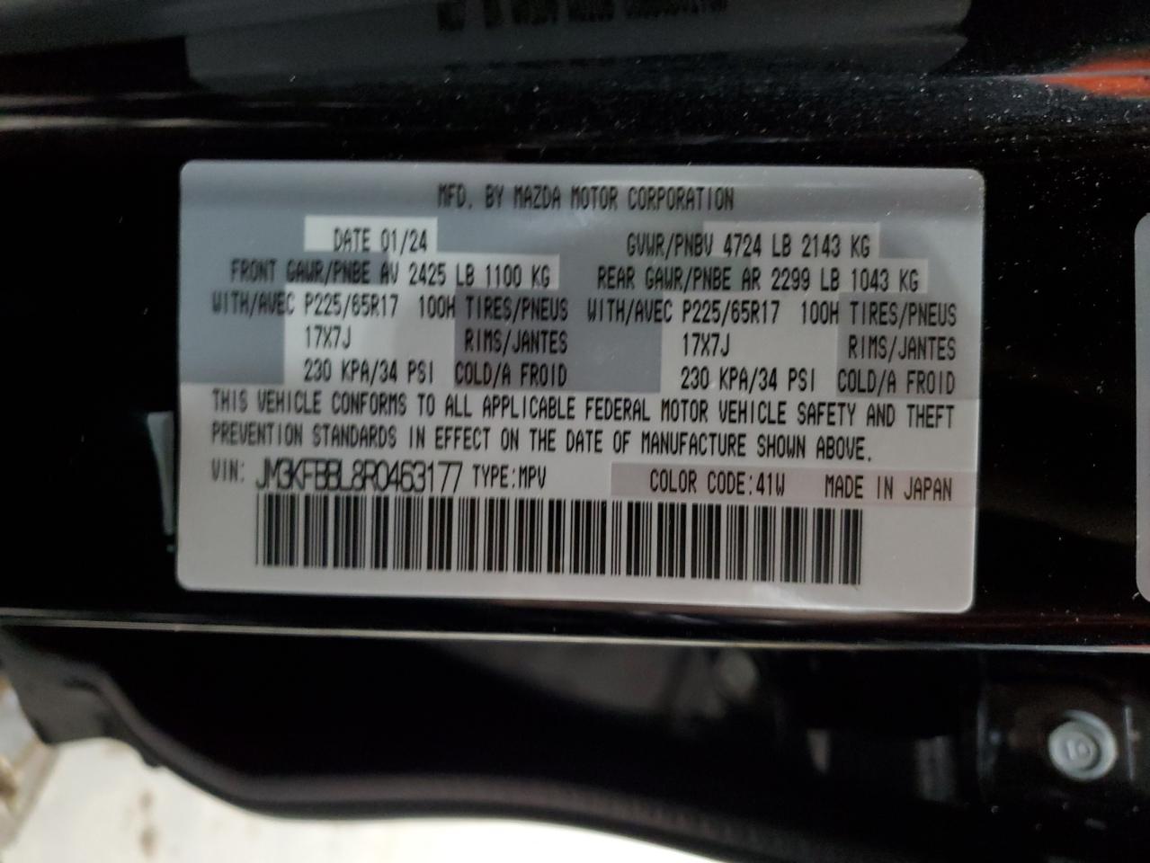 2024 MAZDA CX-5